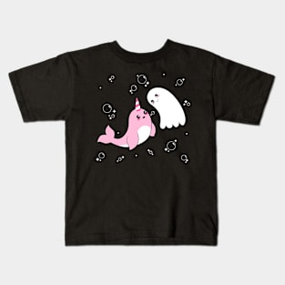 Ghost and Narwhal Kids T-Shirt